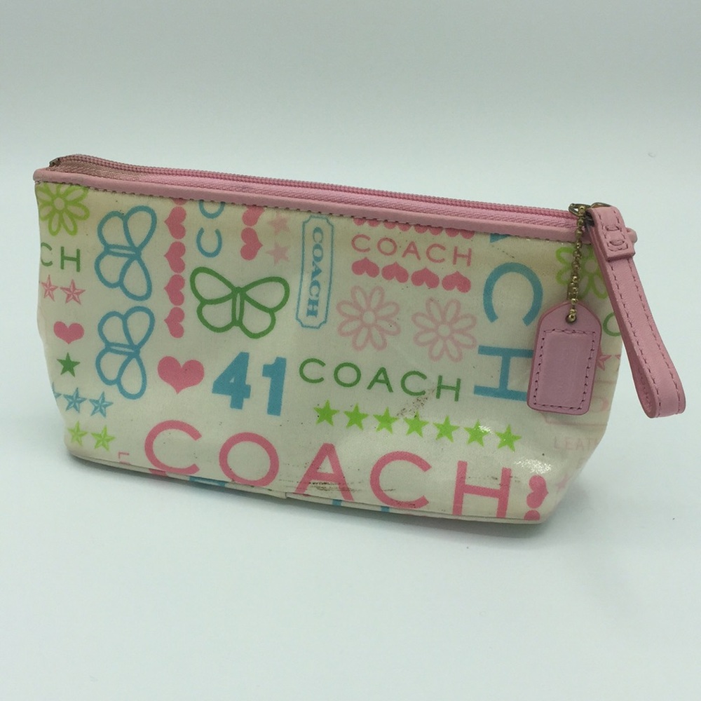 Authentic COACH Waterproof Case/Clutch Cosmetics
